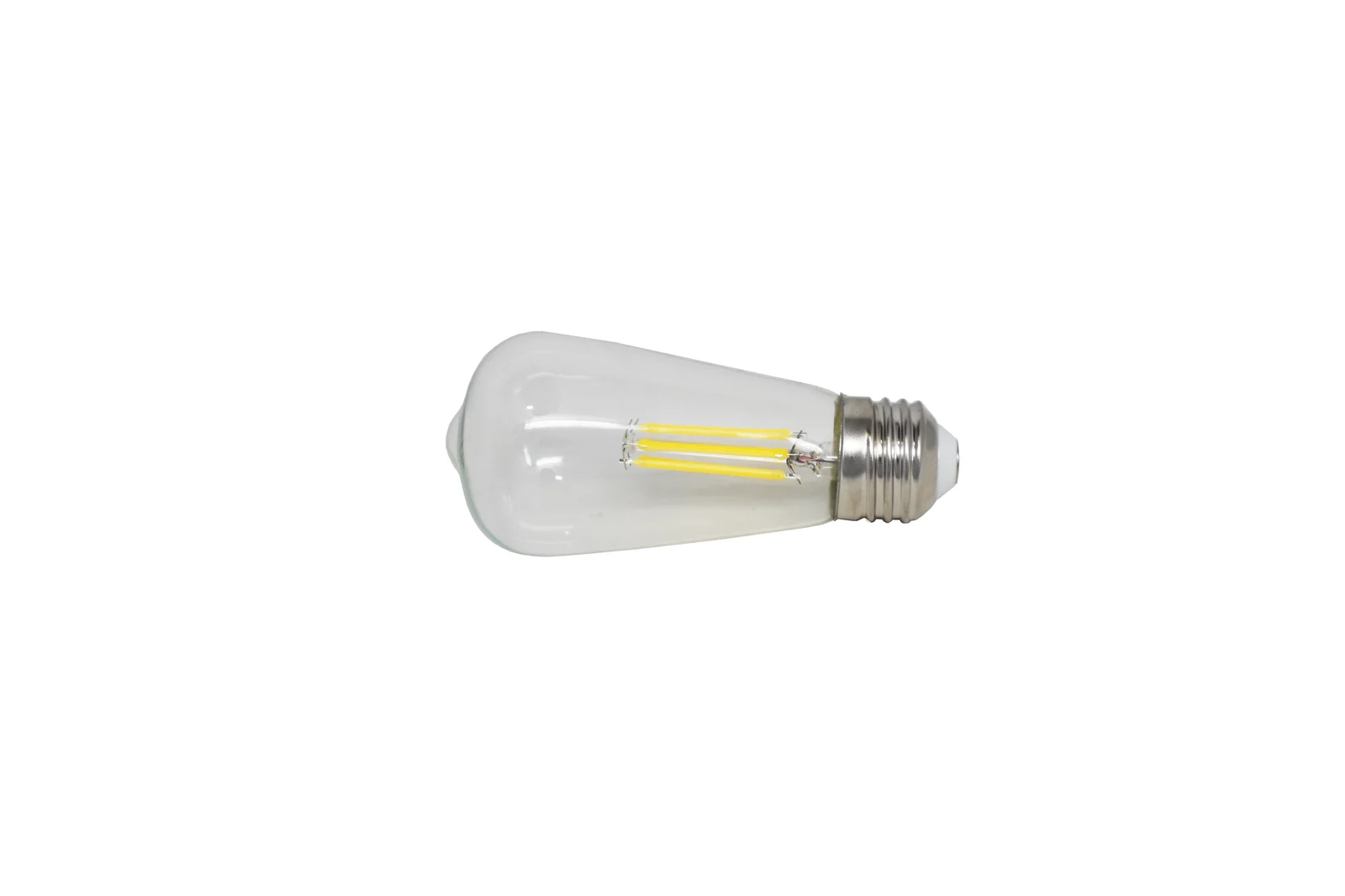 6W LED Filament Bulb 12-24V, 600 Lumens, 4000K E26 base