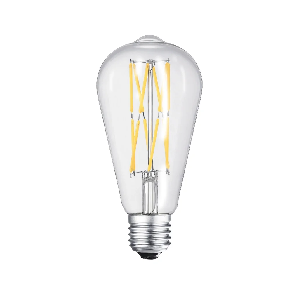 12W LED Filament Bulb 12-24V, 1200 Lumens, 4000K E26 base