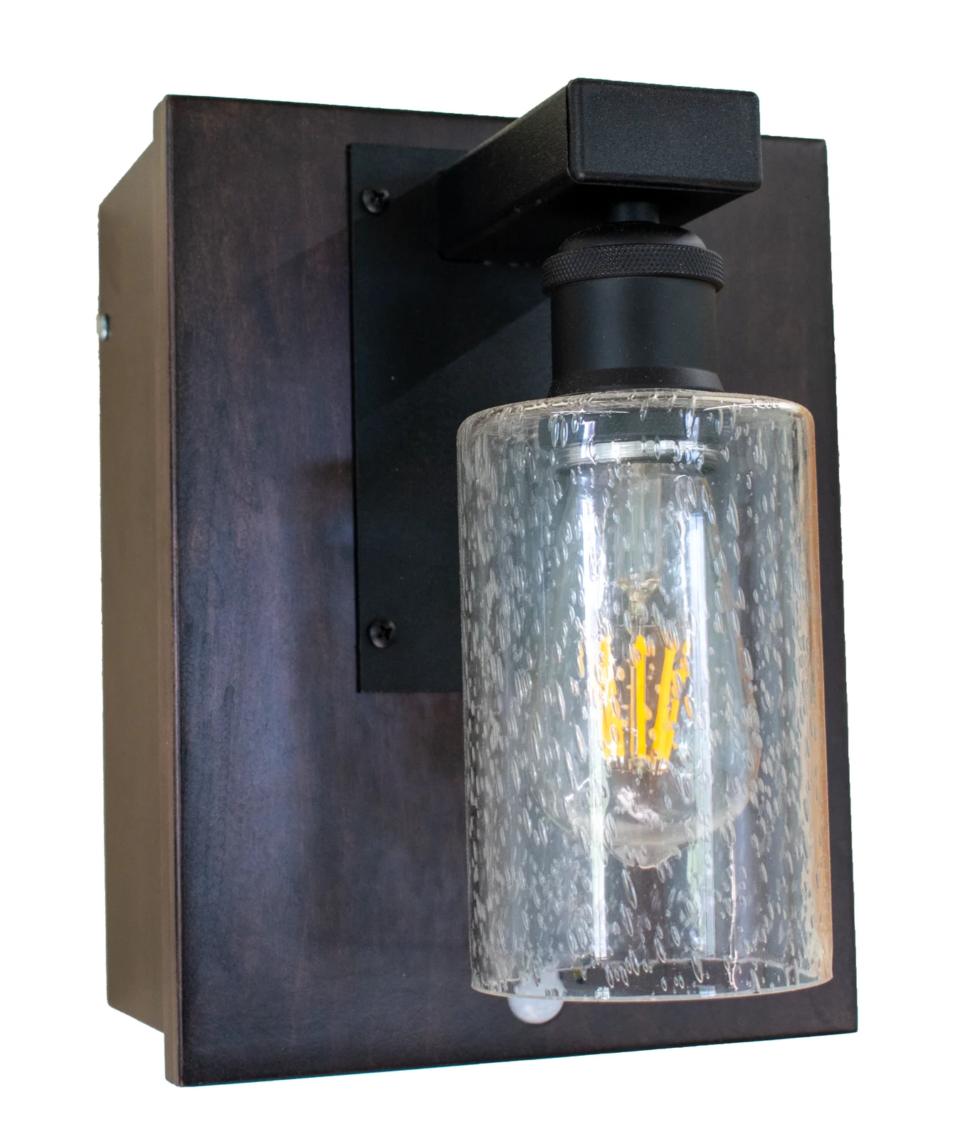 Mini-Glo Wall Light with Motion Sensor, Onyx Finish