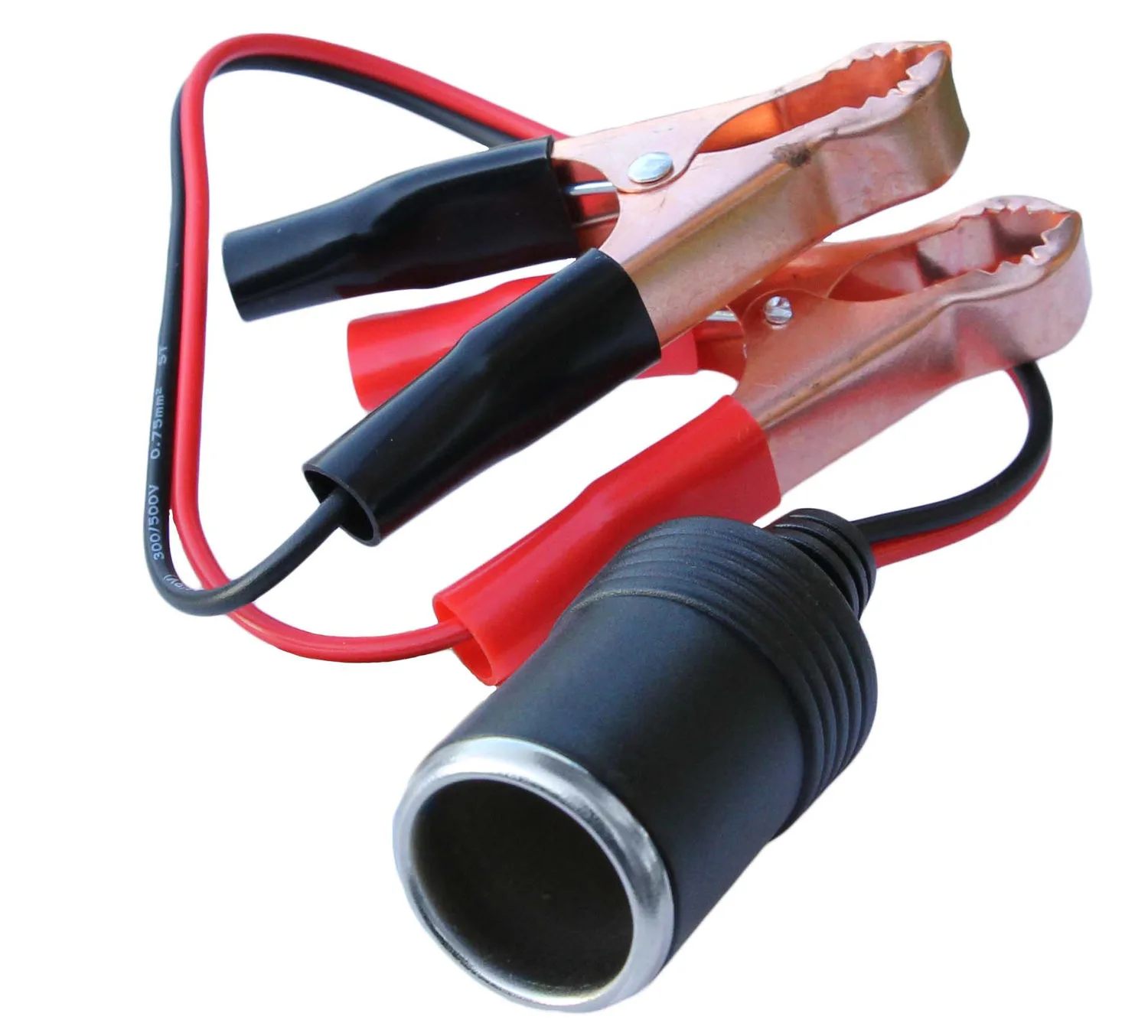 Clamp Set with Female Cigarette Plug