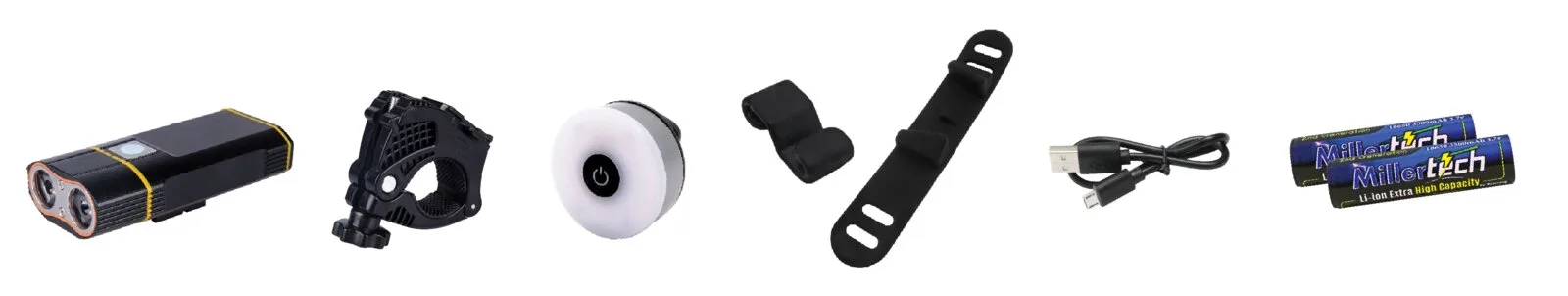 LED Rechargeable Scooter/Bike Lighting Kit
