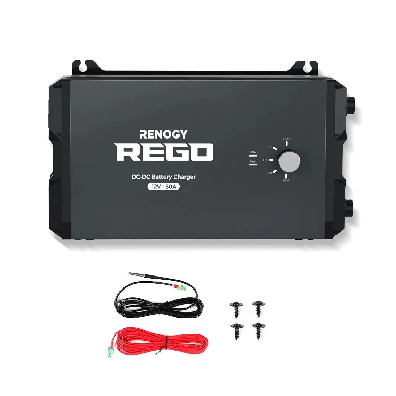RENOGY REGO 12/24-12/24 30A Bidirectional DC-DC Battery Charger
