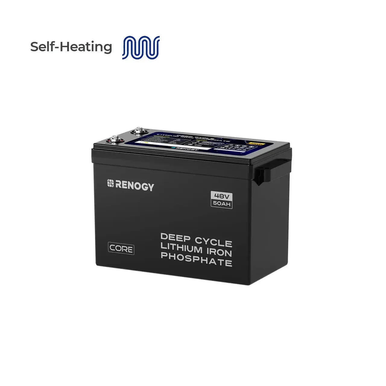 Renogy Lithium Battery 48V50Ah with Self-heating