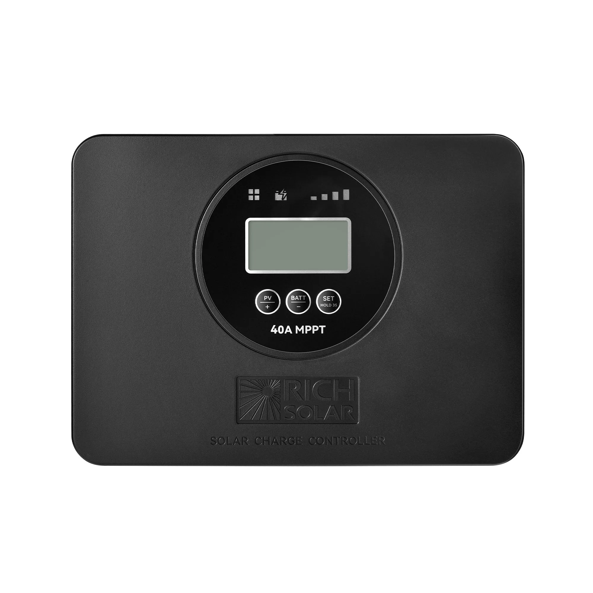 BRAVO PRO 40 | Premium 40A 12V/24V MPPT Flush Mount Solar Controller for RVs, Trailers, Campers, Vans, Boats, Off-Grid | With Bluetooth | UL1741 Certified