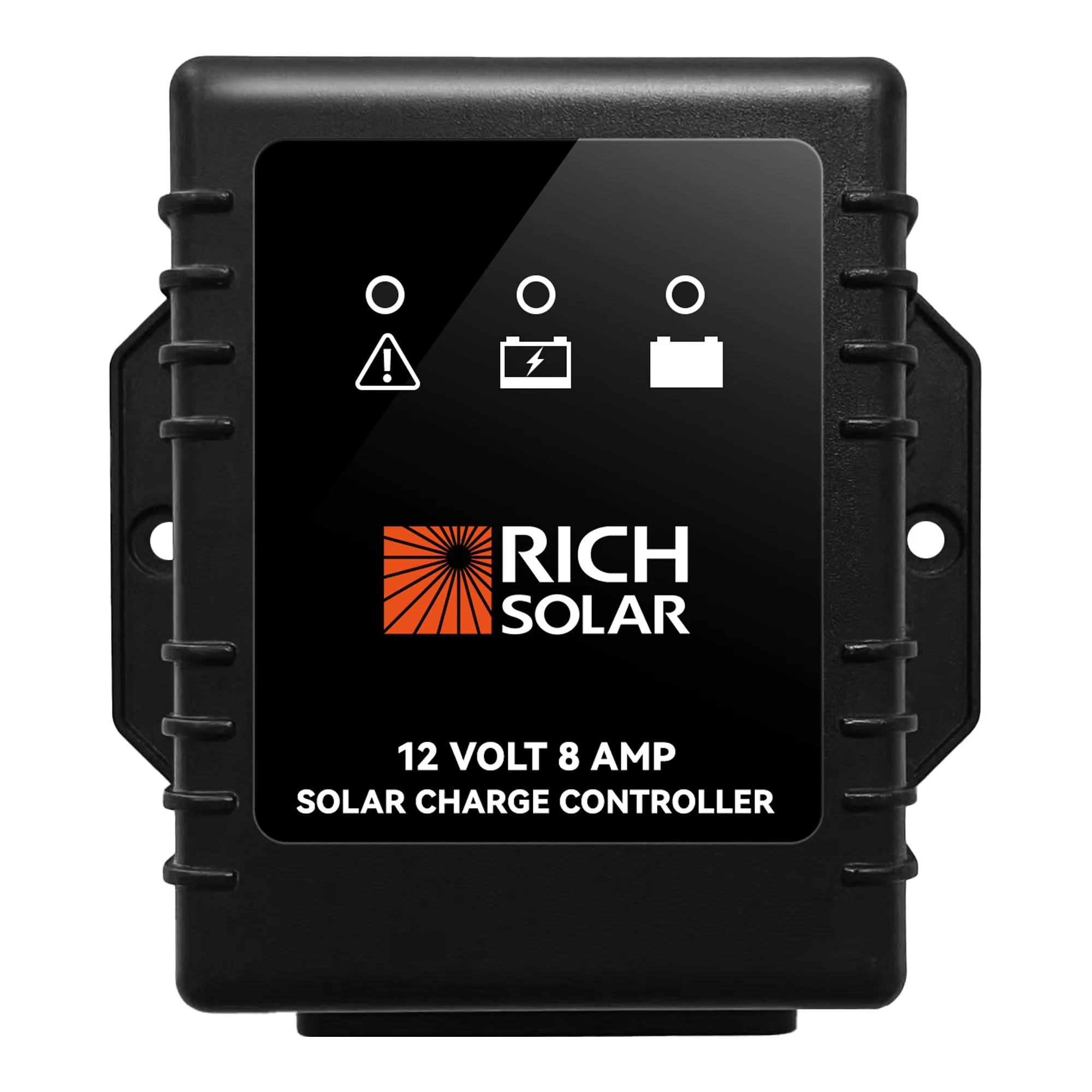 BRAVO Waterproof 8 | 8 Amp Waterproof PWM Solar Charge Controller | Waterproof 8A 12V PWM Controller for RVs, Trailers, Campers, Vans, Boats, Off-Grid | #1 Waterproof Solar Controller
